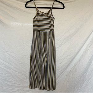 Striped jumpsuit